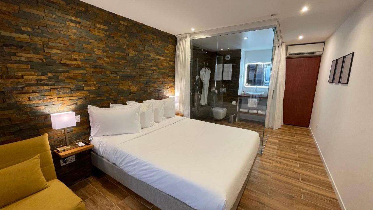 Vue Mer & Rocher - Okavango Blue Studio Le Diamant Exterior foto
